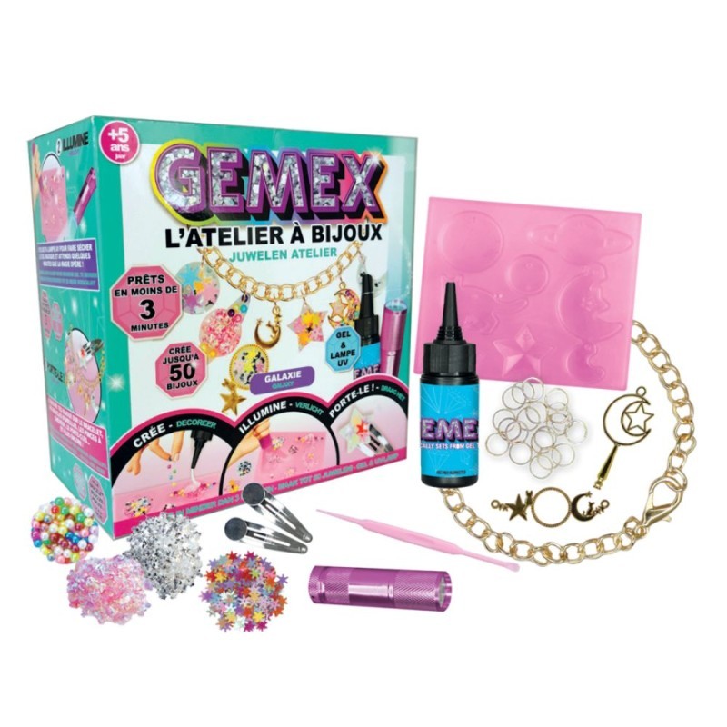 GEMEX COFFRET L'ATELIER A BIJOUX GALAXY