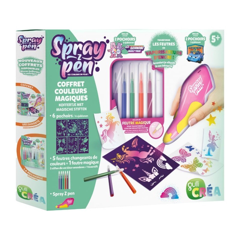 SPRAY Z PEN COFFRET COULEURS MAGIQUES