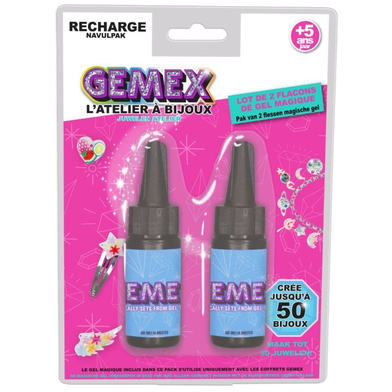 GEMEX LOT RECHARGES GEL POUR L'ATELIER A BIJOUX