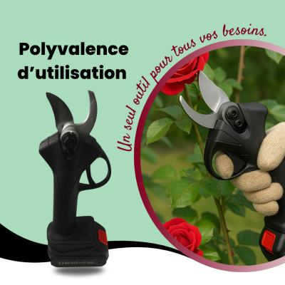 SECATEUR ELECTRIQUE SANS FIL