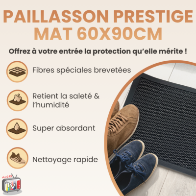 TAPIS PRESTIGE ANTI DERAPANT