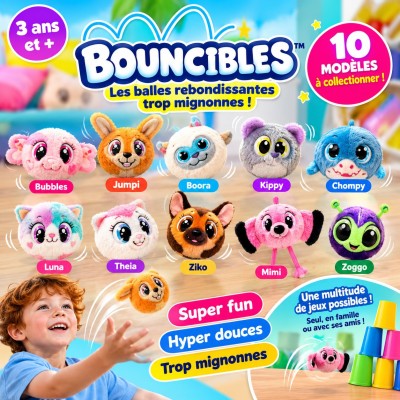 BOUNCIBLES BALLE REBONDISSANTE