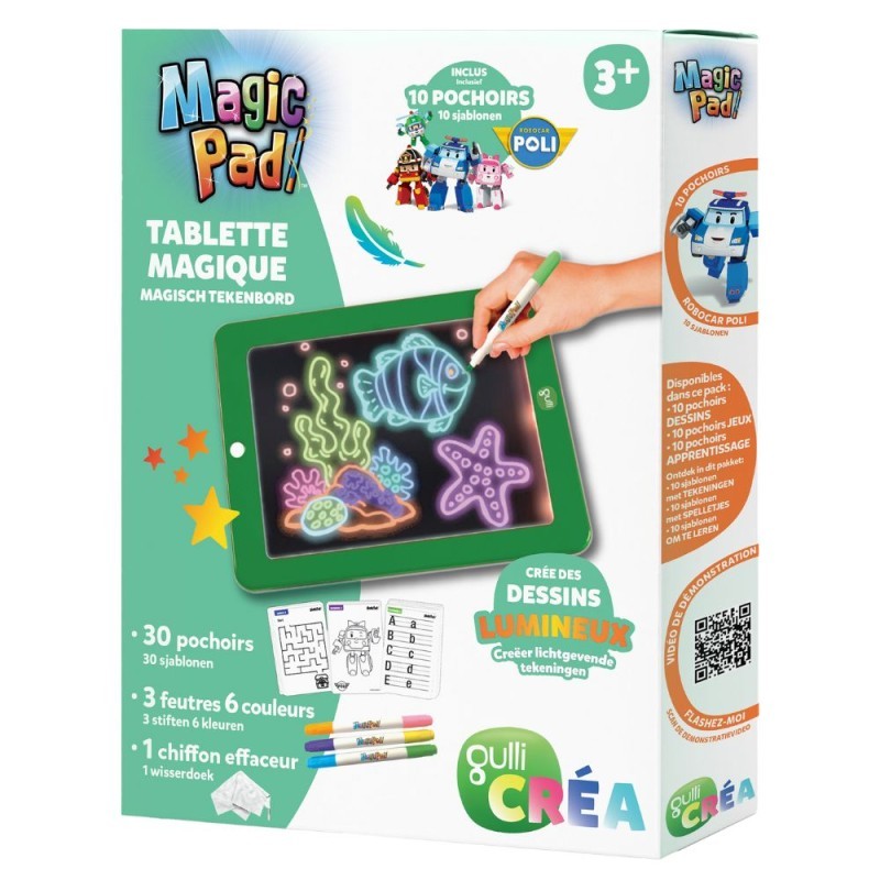 Ardoise magique pour dessiner à l'infini pour enfants dès 1 an