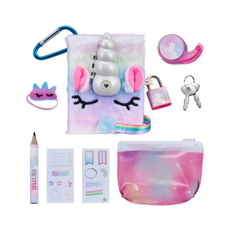 Promo Real littles journal intime avec accessoires chez Monoprix